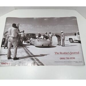 The Rodder's Journal 2008 Poster The Ala Kart John Mumford #12 Doble Face 27x18